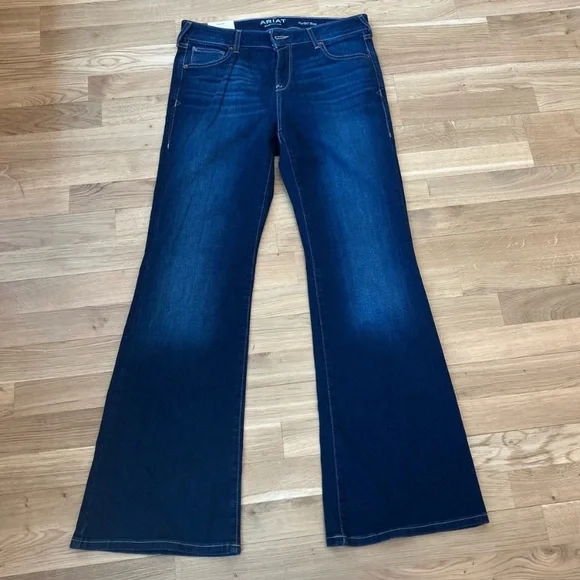 Arait Ladies Ultra Stretch Perfect Rise Katie Flare Jeans 31R - Picture 13 of 16